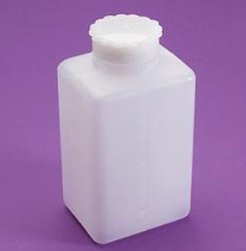 Kare & Taksimatlı & Contalı Kapaklı HDPE Şişeler